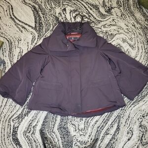 J+ Jil Sander X Uniqlo Plum Puffer Coat